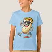 T-shirt Burrito Run (Devant)