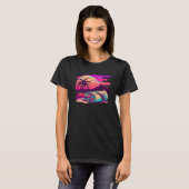T-shirt Burritos Synthwave 80s Retrowave Aesthetic (Devant entier)