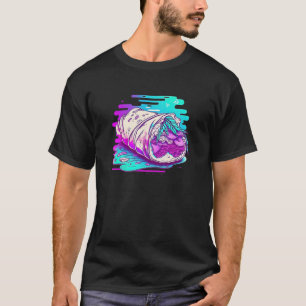 T-shirt Burritos Vaporwave pour une ambiance Vintage