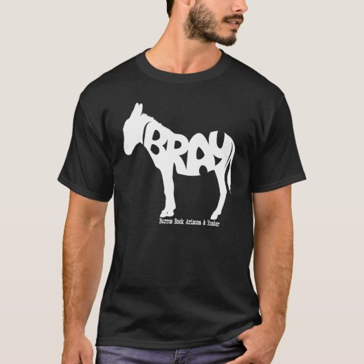 T-shirt Burro Boxy BRAY blanc (Devant)