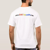 T-shirt Burt la conception originale de ver (Dos)