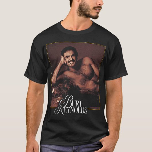 T-shirt Burt Reynolds Classique (Devant)