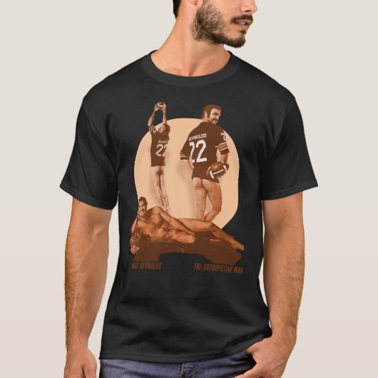 T-shirt Burt Reynolds Cosmo Man   (Devant)