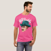 T-shirt Burt Reynoldsretro Pour Les Ventilateurs (Devant entier)