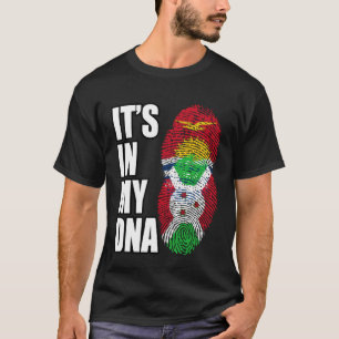 T-shirt Burundais Et Kiribati Mélangent Le Drapeau Du Patr