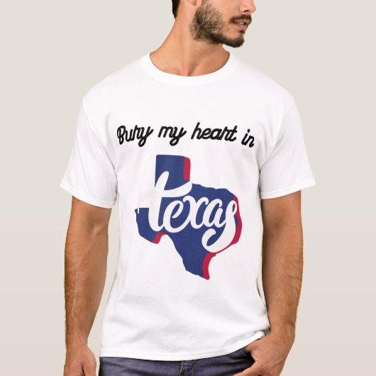 T-shirt Bury My Heart au Texas (Devant)