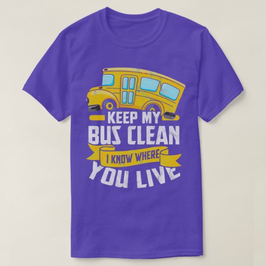 T-shirt Bus 24 (Design devant)