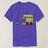 T-shirt Bus affamé - Exécution entrante (Design devant)