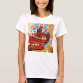 T-shirt Bus Anglais Double Decker (Devant)