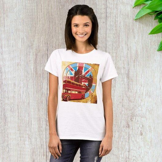 T-shirt Bus Anglais Double Decker