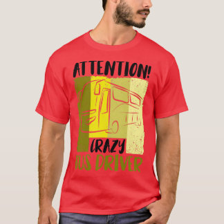 T-shirt Bus Busfahrer Schulbus Autobus 3