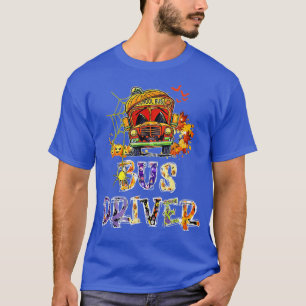 T-shirt bus chauffeur école bus halloween
