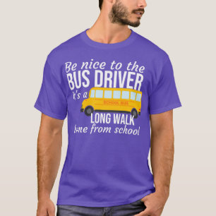 T-shirt Bus conducteur bus public