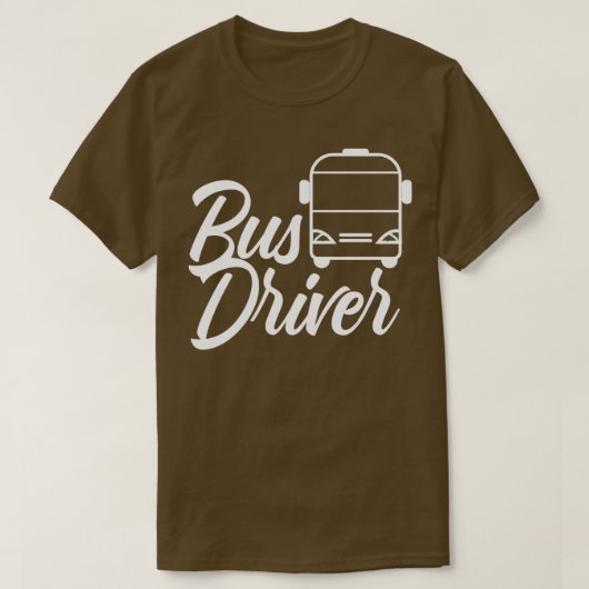 T-shirt Bus Driver Busman Operator Bus Job 2 (Design devant)