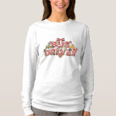 T-shirt Bus Driver Christmas Long Sleeve (Devant)