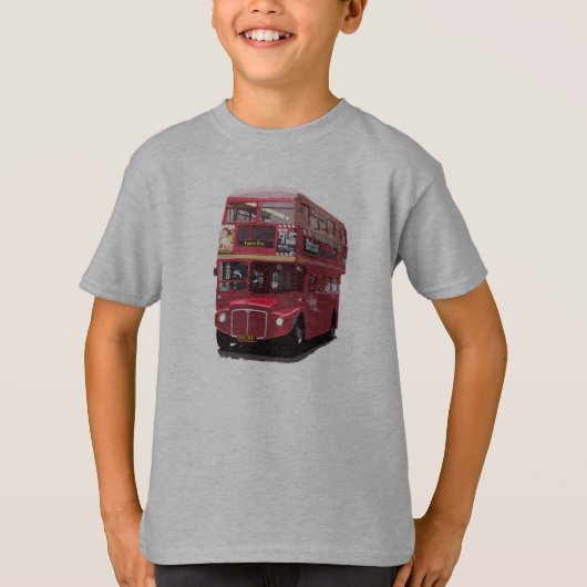 T-shirt Bus Londres personnalisé (Devant)