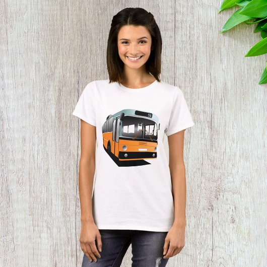 T-shirt Bus orange