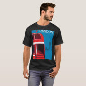 T-shirt Bus Rouge de Londres (Devant entier)