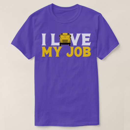 T-shirt Bus Schoolbus Driver Cadeau 4 (Design devant)