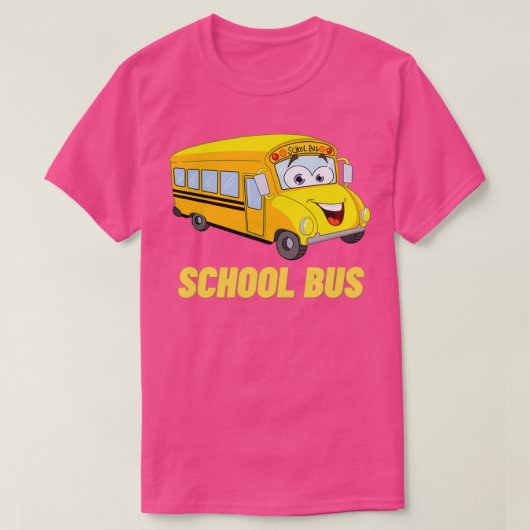 T-shirt Bus scolaire 4 (Design devant)