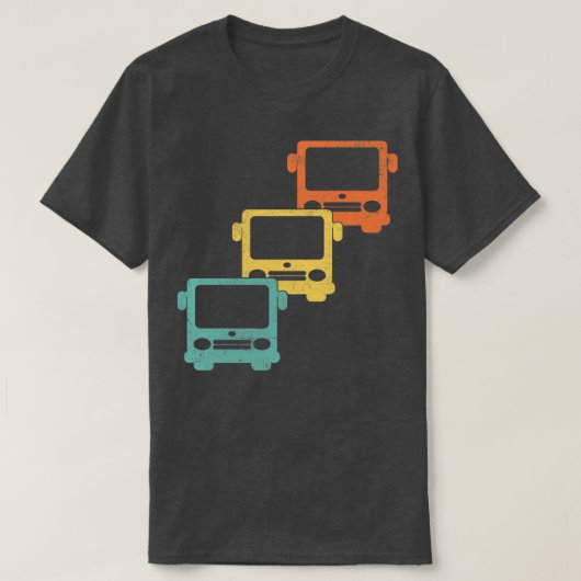 T-shirt Bus scolaire Pilote de bus Skoolie (Design devant)