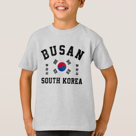 T-shirt Busan Corée du Sud (Devant)