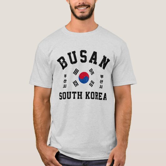 T-shirt Busan Corée du Sud (Devant)