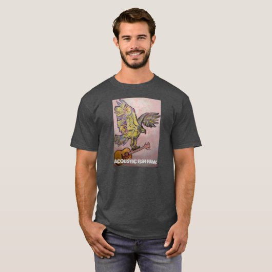 T-shirt Buse de poisson acoustique (Devant entier)