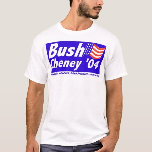 T-shirt Bush a échoué (Devant)