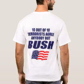 T-shirt Bush Cheney T (Dos)
