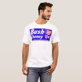 T-shirt Bush détruisant des droites (Devant entier)
