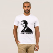 T-shirt Bush est un criminel de guerre (Devant entier)