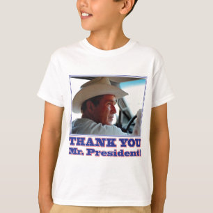 T-shirt Bush-Merci