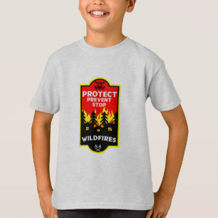 T-shirt Bush - Prévention des incendies
