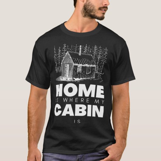 T-shirt Bushcraft Cabin Bushcraft Gear and Bushcraft Tools (Devant)