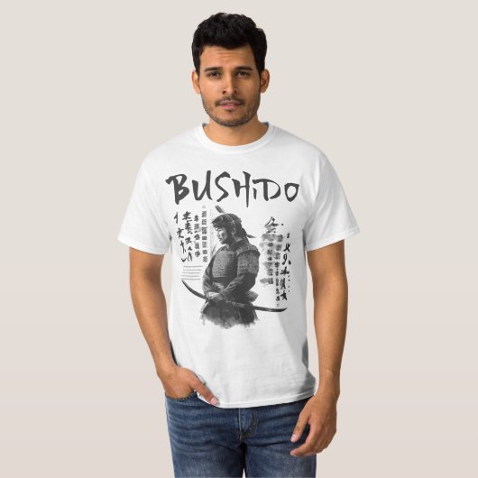 T-shirt Bushido (Devant entier)