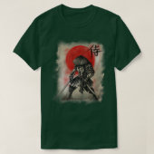 T-shirt Bushido Code Samurai Japan  (Design devant)
