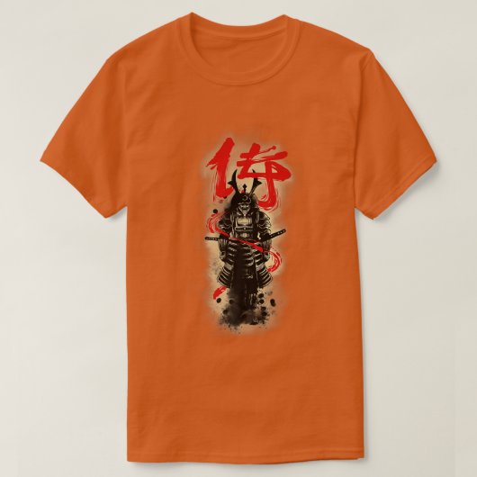 T-shirt Bushido Code Samurai Japan Premium (Design devant)