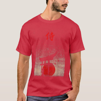 T-shirt Bushido Code Samurai Japanese Warrior Kanji 