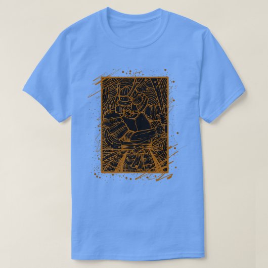 T-shirt Bushido Code Samurai Japon Cadeau (2) (Design devant)