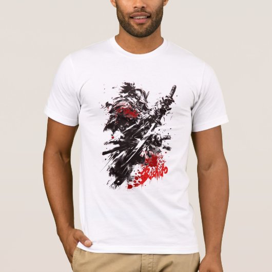 T-shirt Bushido - Honneur et vertu (Devant)