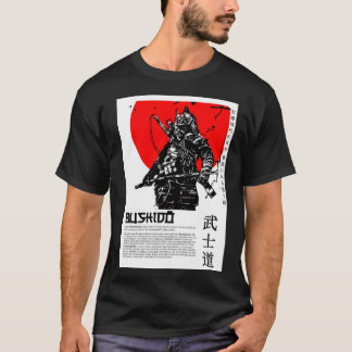 T-shirt Bushido - "L'honneur d'un samouraï" - by DANYE