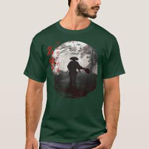 T-shirt Bushido Oni guerrier esthétique Japonais fantôme S