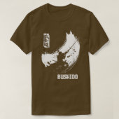 T-shirt Bushido Samurai Le chemin du guerrier (Design devant)