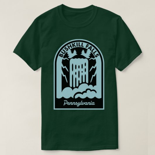 T-shirt Bushkill Falls (Design devant)