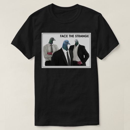 T-shirt Business Pigeon Trio (Design devant)