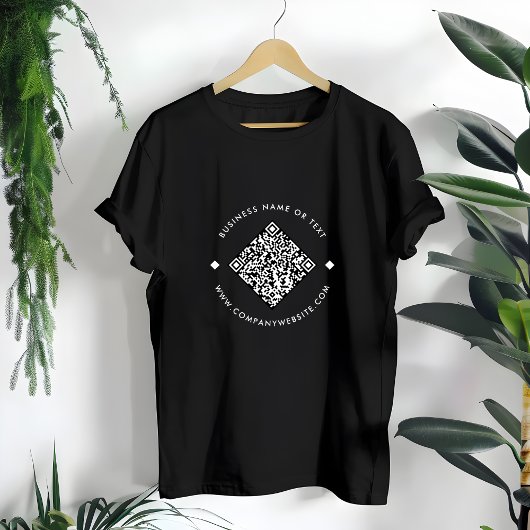 T-shirt Business Scan Me QR Code Website Moderne