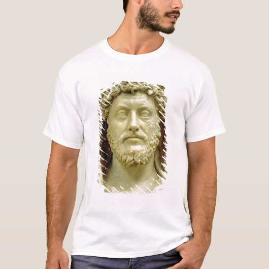 T-shirt Buste de portrait de Marcus Aurelius (Devant)