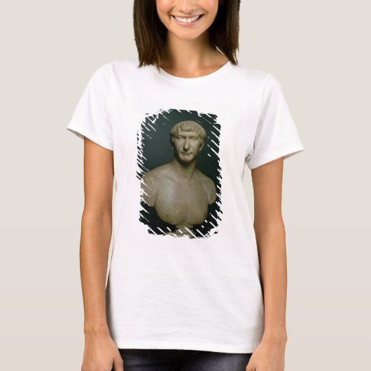 T-shirt Buste de portrait d'empereur Trajan (53-117 (Devant)