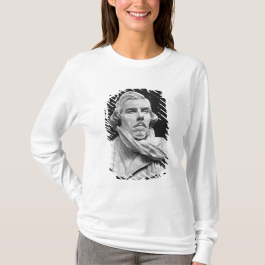 T-shirt Buste d'Eugene Delacroix (Devant)